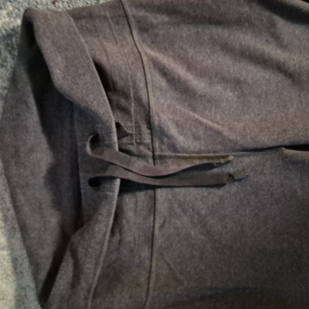 Lululemon Athletica After Asana Charcoal Lounge Pants Size 6 - Picture 2 of 6